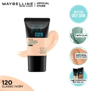 Fit Me Matte + Poreless Liquid Foundation 120